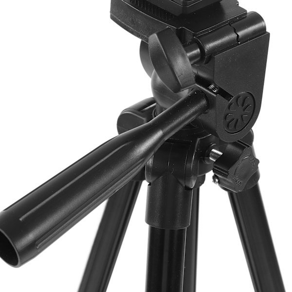 Videooptagelsesudstyr med stativmikrofon LED-lys 360° roterende smartphone Vlogging-sæt