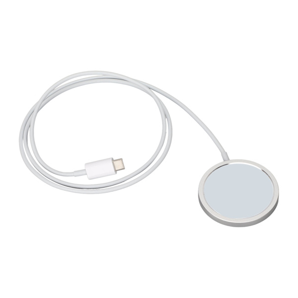 15 W magneettinen langaton laturi langaton latausalusta iPhone 13 13 Pro 12 12 Pro Valkoinen