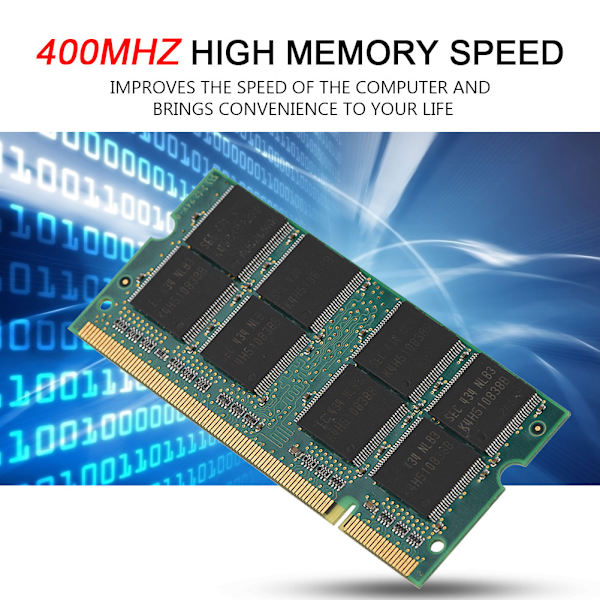 200Pin Mini Høj Kvalitet DDR1 1GB 400MHz PC3200 Hukommelse Ram Modul Bræt til Bærbar