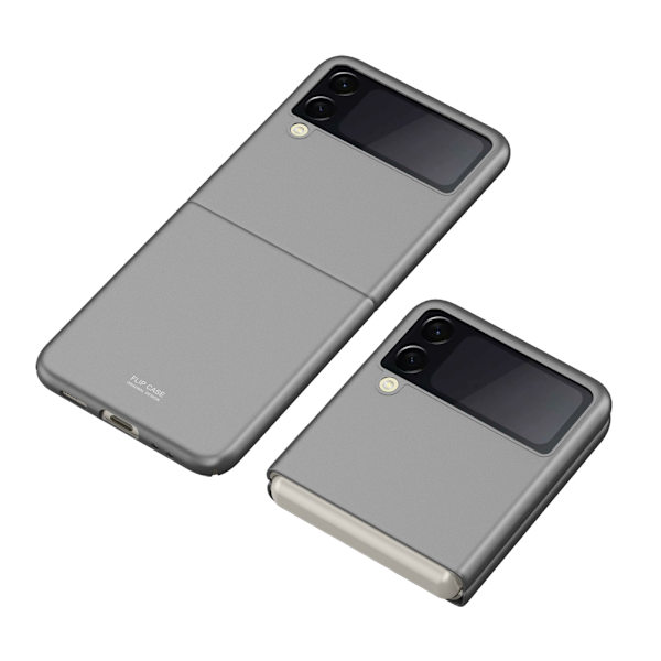 Frostad mobilfodral kompatibel med Samsung Z FLIP 3 Anti Fingeravtryck Skyddande Skal All Inclusive Vikbart Skal