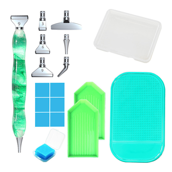 Diamantmålning Pen Kits, Rostfritt Stål Borr Pen Tips
