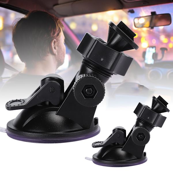 HD H3005A Dash Cam Bluetooth-høyttalermontert holder 55MM Mini Sucker Rotation Supplies (Enkel spenne uten spor) （2 stk)