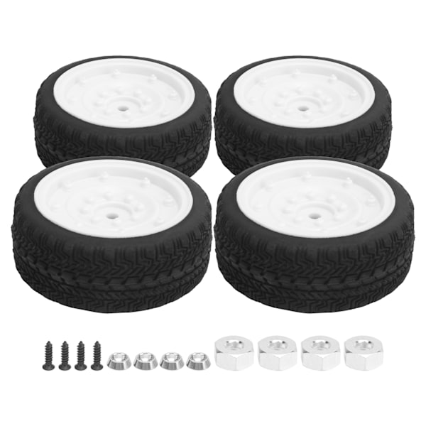 Stilfullt Utseende Högfriktions Gummidäck För Wpl D12 1/10 (013W) Kompatibla Rc Bildelar Med Starkt Väggrepp, Lång Livslängd Och