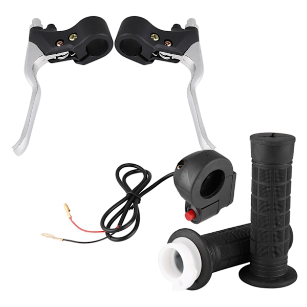 Håndtak Grep Kill På/Av Bryter Gass Brems Spaker Kit for Pocket Bike Mini Motorsykkel