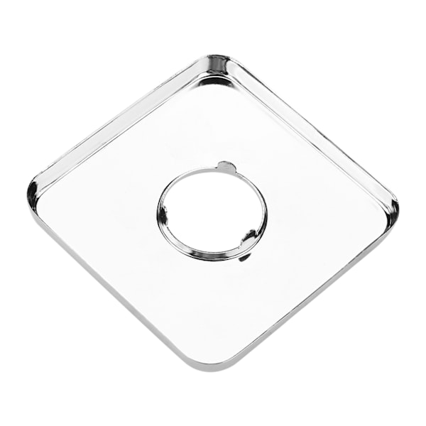 Solid mässing krom finish fyrkantig handdusch utlopp armbåge vinkelventil dold väggmonterad