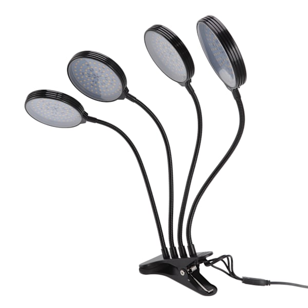 60W 4-päinen LED-kasvikasvatusvalo USB-virtalähde Clip On Gro
