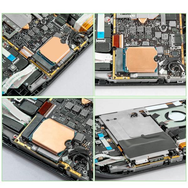 Steam Deck SSD -jäähdytyslevy, lämpötyyny M.2 2230 NVME SSD -kuparijäähdytyslevy, jäähdytysteippi, takakannen avaustyökalu