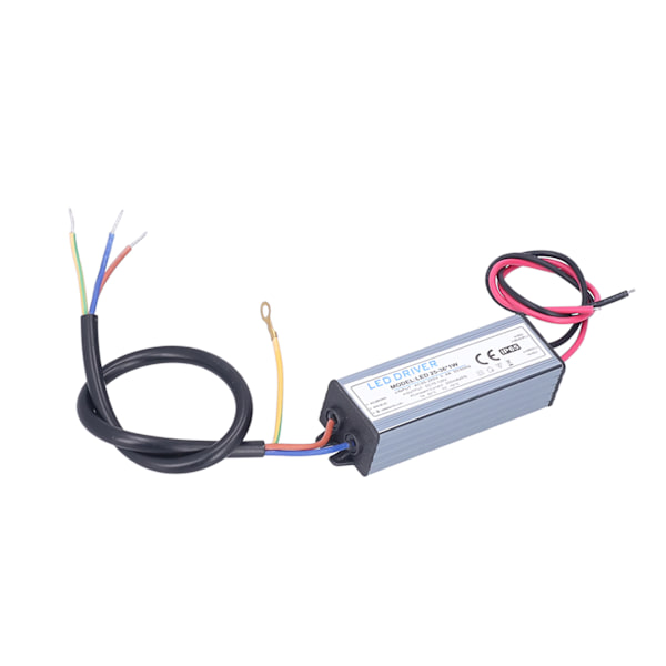 DIY LED-drivrutin Ingång AC95‑265V Utgång DC75‑126V 300mA Strömförsörjning Belysningstransformator med kablar