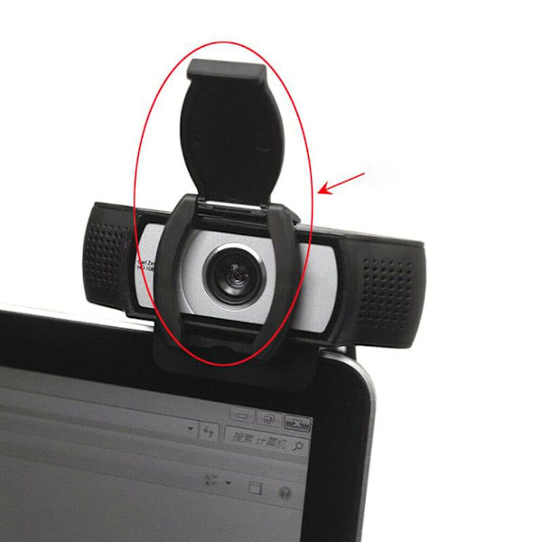 Webbkamera Sekretesskydd, Kompatibelt med Logitech Webbkamera C920 C930e C922x, Blockerar Kameran och Skyddar Linsskyddet för Ökad Sekretess och Säkerhet
