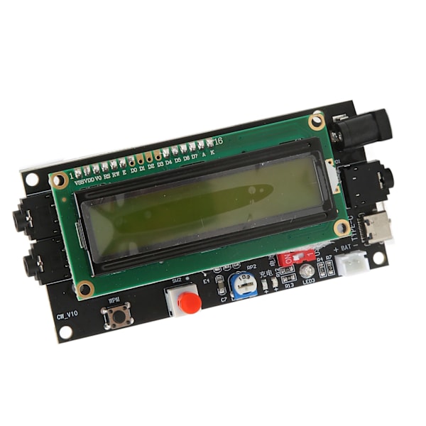 Ham Radio Essential CW Decoder LED-display Morse Code-läsare Översättare för utomhus DC7‑12V 500mA