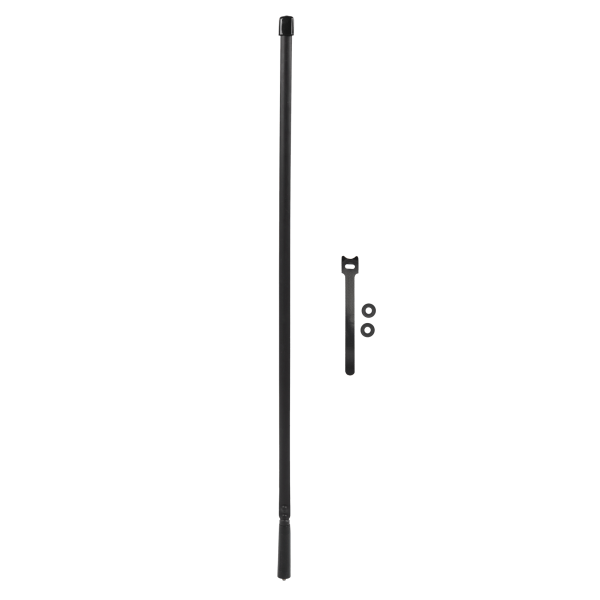 Foldbar Signalforsterkningsantenn SMA-hunn 136520MHZ Antenne for Walkie Talkie Utendørsaktiviteter (72cm 28.3in )