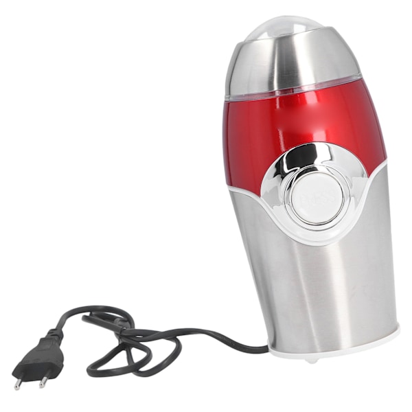 Hjemme liten kaffekrydderkvern elektrisk kaffebønnekvern med rustfritt stålblad for urter pepperkorn EU 220V