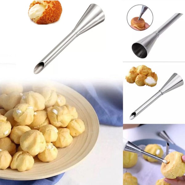 Choux au Craquelin, Bakningspresentidé: Släpp loss din kreativitet med vårt högkvalitativa dekorationsset i rostfritt stål