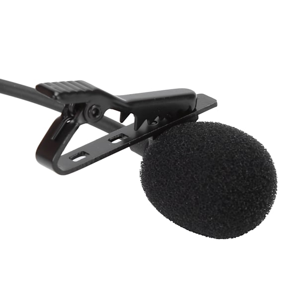 3 st Mobiltelefon Lavalier Clip-on Kapacitans Mikrofon MIC 3,5 mm AUX Utrustning