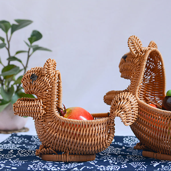 Kurv af pil, blomsterkurv, vase, fletkurve, rattan, dekorationskurv, håndvævet til vasketøj