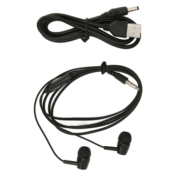 Bluetooth-kasettikasettisoitin Stereo Retro Auto Reverse Kannettava Langaton FM-kasettikasettisoitin Kuulokkeilla Matkustamiseen Musta