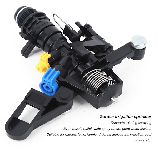 Garden Lawn Rotating Water Sprinkler Sprayer Nozzle Irrigation Tools Male Thread G3/4