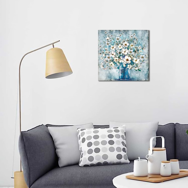 Badrumsdekor Canvas Väggkonst Inramad Vägg