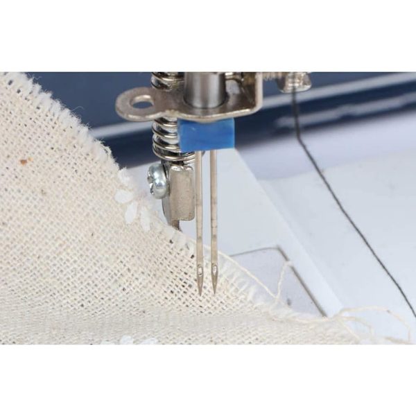 Symaskin tvillingnåler dobbel tvilling stretch nåler pinner for husholdning symaskin, 3 størrelser blandet (3stk)