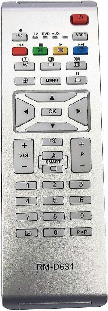 RM-D631 Kompatibel med Philips LCD TV Fjärrkontroll