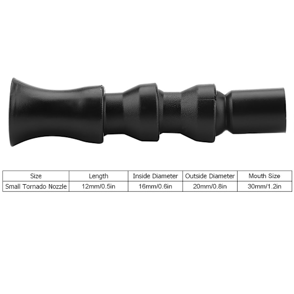Duckbill Tornado Akvariemunstycke, Högkvalitativt Material Säkerställer Långvarig Hållbarhet, Multifunktionell Design För Akvarier Och Fiskbehållare, Skapa