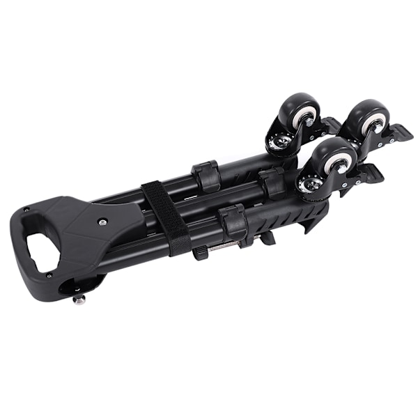 Kingjoy VX-600 Fällbar Tripod Dolly 3 Hjul Stativ Pulley Bas Universal Kamera