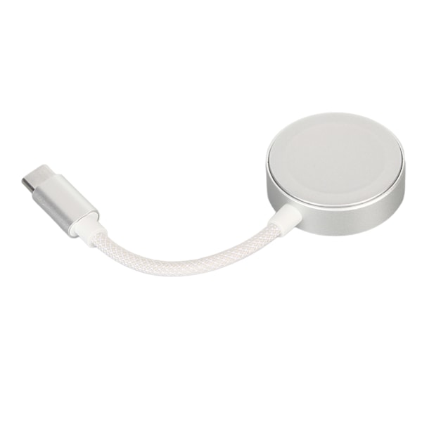 2 in 1 Type C - 3,5 mm:n kuulokeliitäntä ja laturiadapteri, HiFi-ääni PD 60 W:n pikalatauksella, hopea