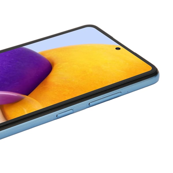 6,7 tommers organisk LED-skjerm erstatning med fingeravtrykksensor for Samsung Galaxy A72 5G 4G SM A725 SM A725M DS Blå