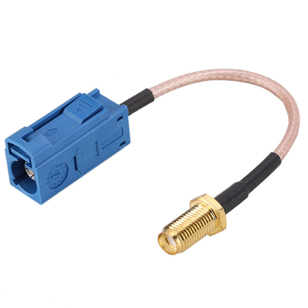 13cm Bil GPS Antenne Adapter Kabel Fakra til SMA Adapter Fint Kobber Stik Kabel