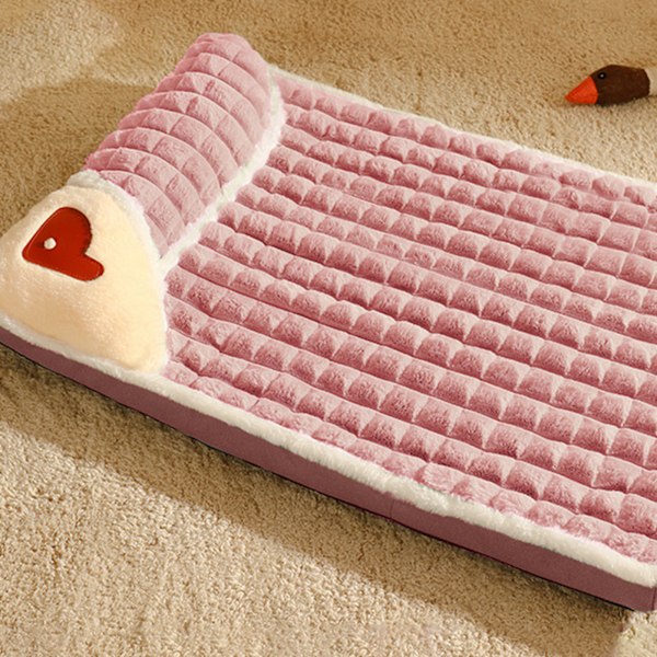 Halkfritt soffskydd för hundar, mysiga och mjuka husdjurssoffskydd, hundsoffsäng i memory foam med avtagbart överdrag, lätt att rengöra, modern stil