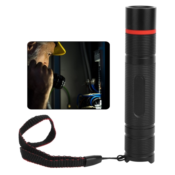 S5 Strong Light USB Charging 5 Modes LED Flashlight Outdoor Wate