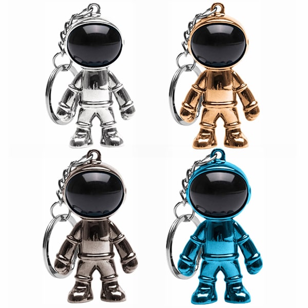 Anime Rummet Astronaut Nøglering Nøglering Taske Pung Astronaut Nøglering Taske Pung Gaver til Børn Voksne