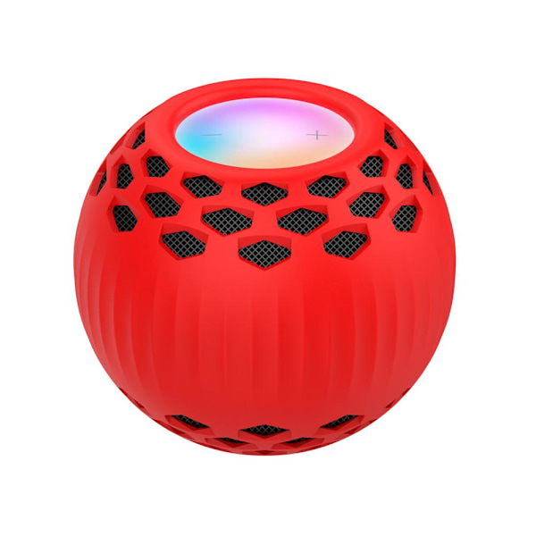 Silikon skyddande fodral kompatibel med Homepod Mini Smart Bluetooth-högtalare skyddande fodral dammtät droppsäker fodral skal