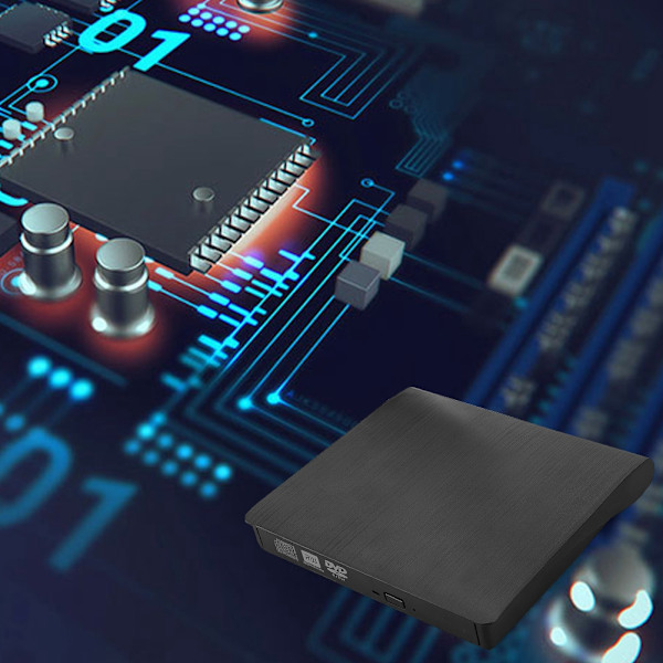 USB3.0 Ekstern DVD-optagerafspiller CD-skriverbrænder Optisk drev til bærbar computer Desktop PC
