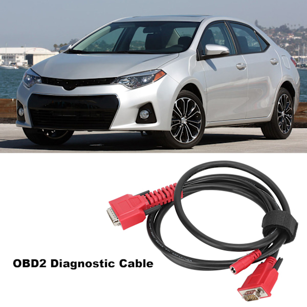 5ft OBD2 15-nastainen kaapeliadapteri diagnostiikkaan PROPAD PAD2 PAD3 D7 D8 EZ400 I80PRO I80PAD