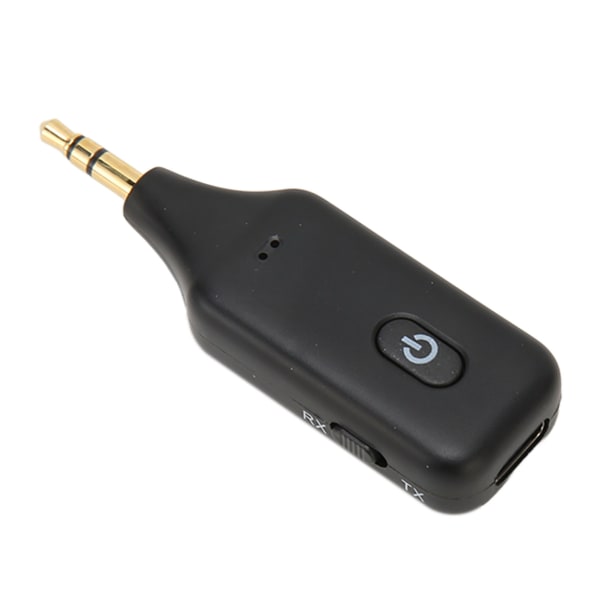 Bluetooth 5.1-mottagare och sändare 3,5 mm AUX-kontakt Handsfree-samtal 3 i 1 trådlös ljudmusikadapter för PC TV-bil