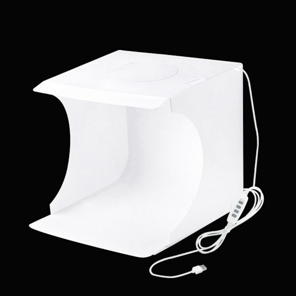 PULUZ PU5023 Kannettava Taitettava LED-rengasvalo Valokuvastudio Pienimuotoiseen Valokuvaukseen