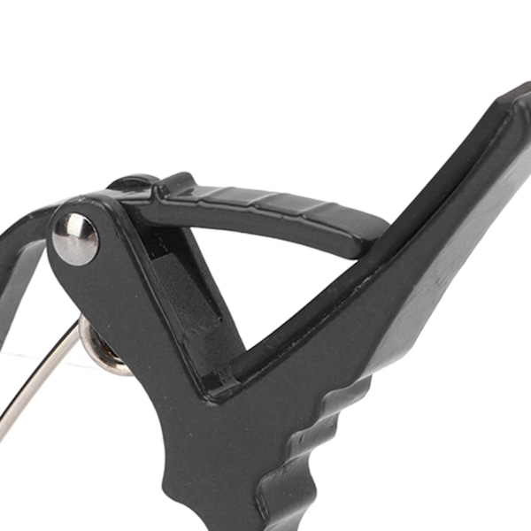 Guitar Capo Legering Hurtig Toneændring Bærbar Instrument Tilbehør Til Spil Performance Sort