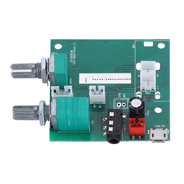20W Bluetooth 5.0 5V 2.1-kanals stereo-förstärkare digital AMP-kortmodul