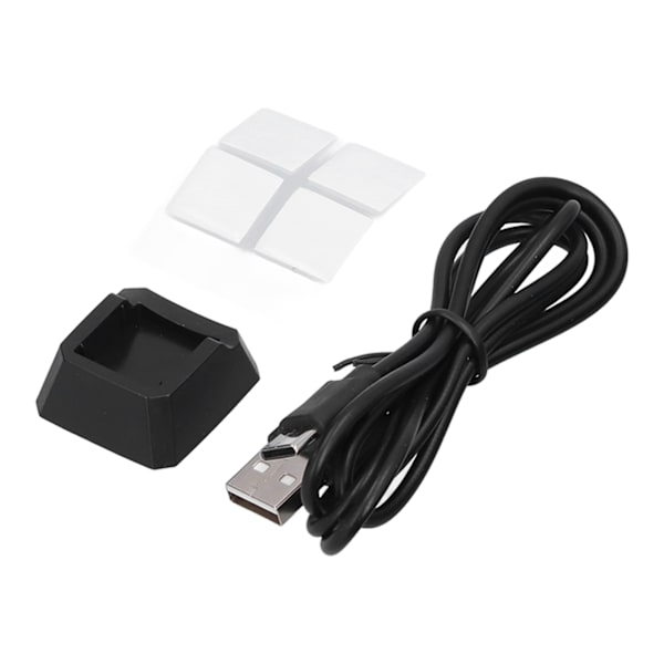 RGB-ljuslist Röststyrning Ambient Light Music Atmosfärlampa USB för Bil Hem StudioSvart