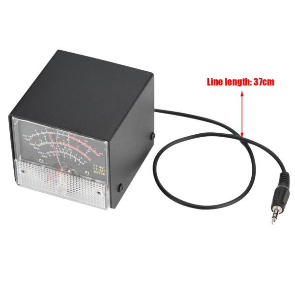 Eksternt S-meter SWR-effektmåler mottaksdisplaymålere for Yaesu FT-857/FT-897