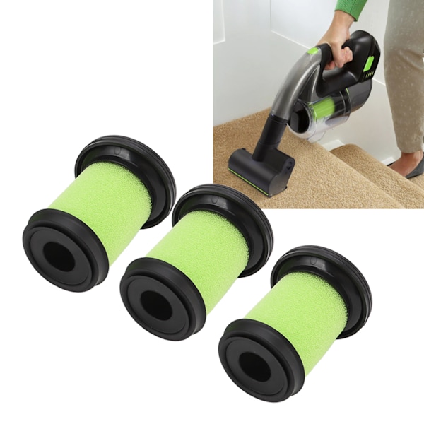 Hållbara dammsugardelar, tvättbara dammsugarfilter för Gtech Multi MK 2, återanvändbara sladdlösa dammsugartillbehör som optimerar prestandan