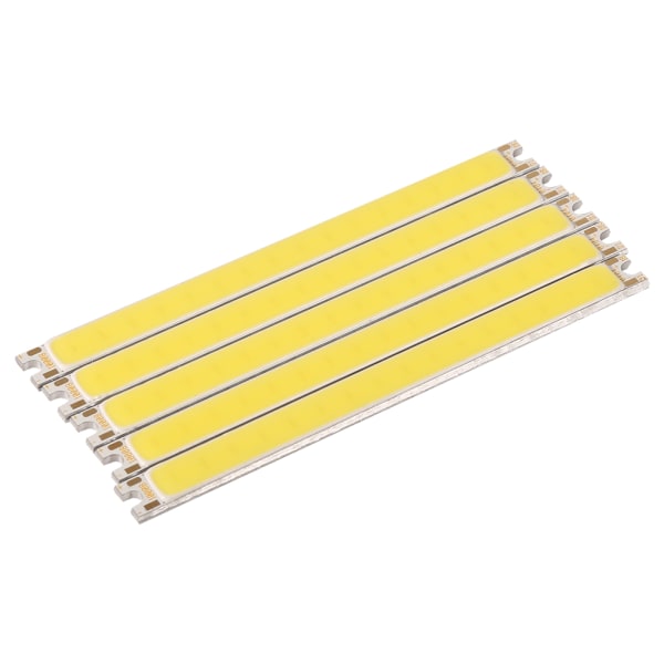 5 stk. 100*8MM høj effekt strimmel 5W COB LED lys pære pærer