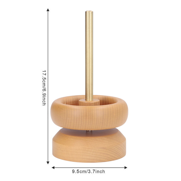 Perle Spinner Manuell Roterbar Hurtig Tre DIY Perlefremstillingsenhet for Smykkehåndverk