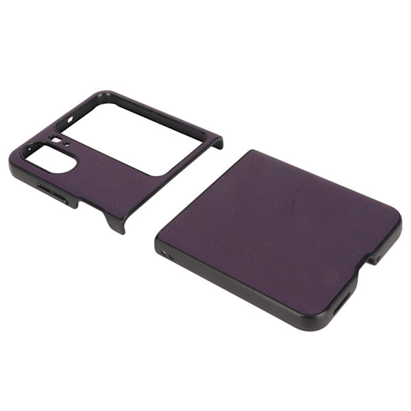 Etui for sammenleggbar telefon Premium ekte skinn Beskyttende anti-fall deksel for Find N2 Flip