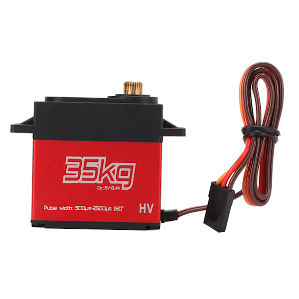Digital Servo för Robotledsaktiviteter, Högt Vridmoment Full Metallväxel Servo för RC-Modeller med PWM-Styrsystem (1-pack)