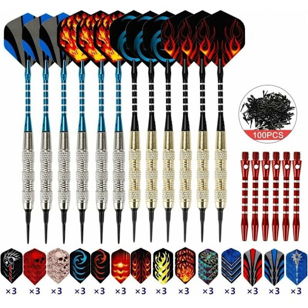 Professionell Dartset i Metall För Alla Spelnivåer, Läderunderlägg Värmebeständiga Absorberande Underlägg För Bordskydd I Din Heminredning