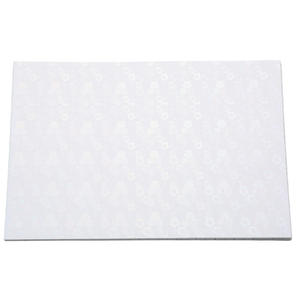 50 stk Holografiske Laminatark A4 Lyse Farger Glitrende Effekter Holografiske Klistremerker for Fotopapir Bilde