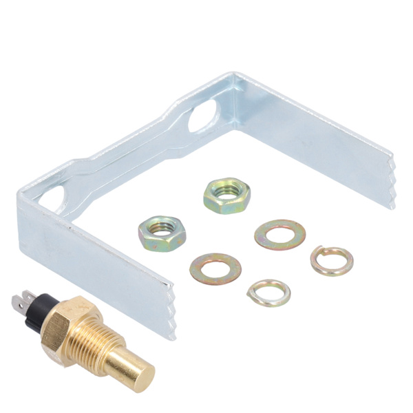 Marine Vandtemperaturmåler 40‑120℃ LED-baggrundsbelysning med alarmsensorindikatorlys 12V