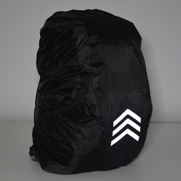 Backpack Rain Cover Waterproof Lightweight Reflective Oxford Cloth Backpack Cover Black Arrow L 45 to 55 Liters